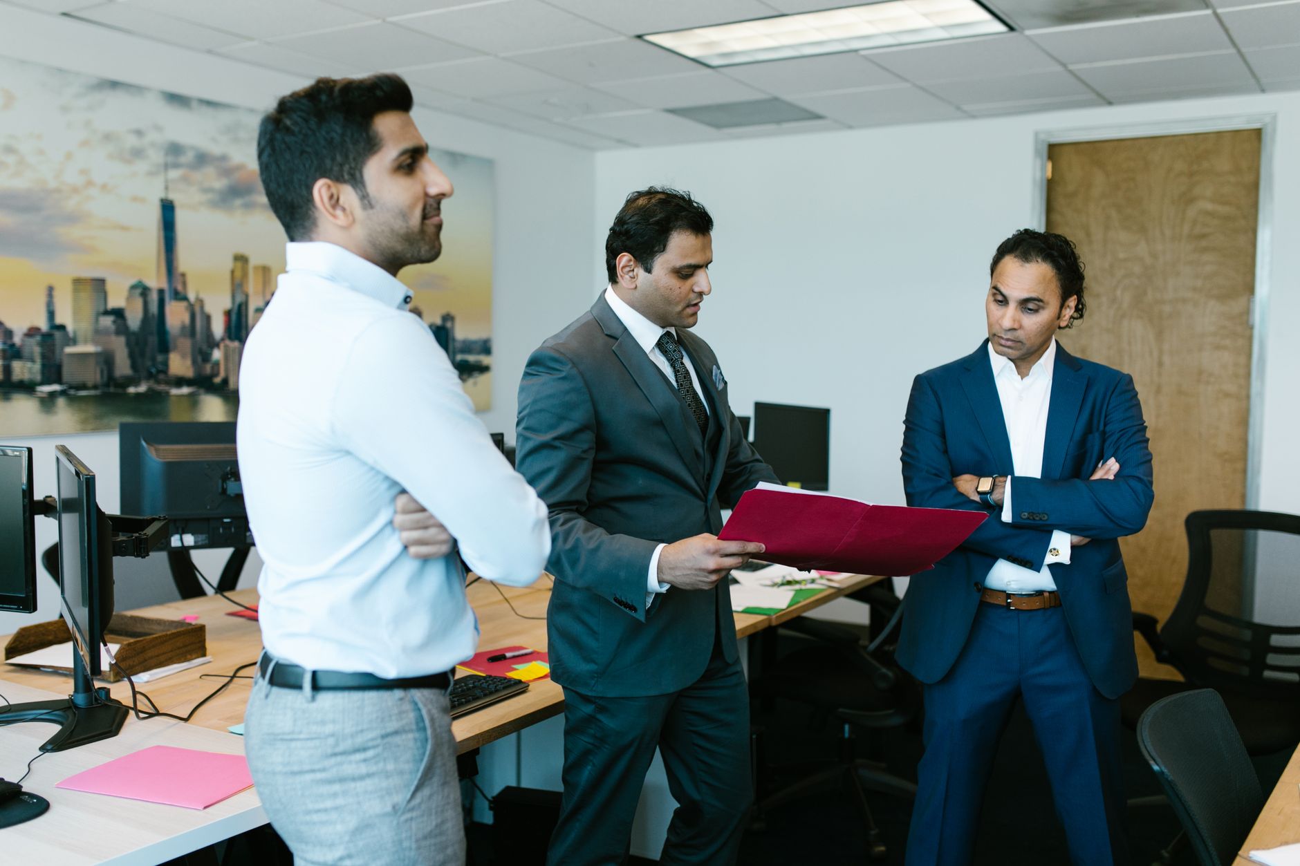 Indian business team discussion for Bulk Vouchers article