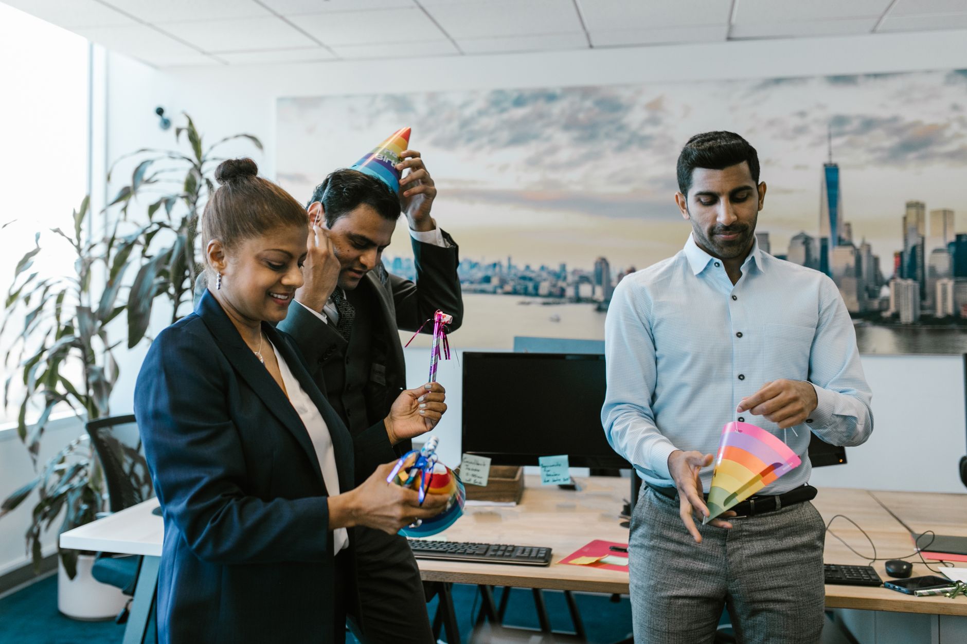 Indian business team discussion for Bulk Vouchers article