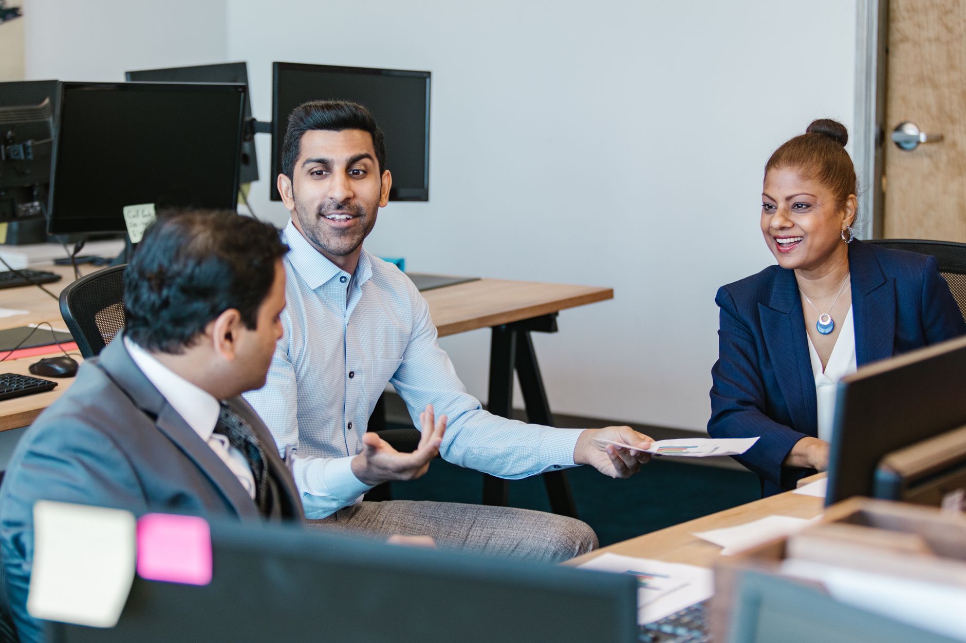 Indian business team discussion for Campaign Ideas article