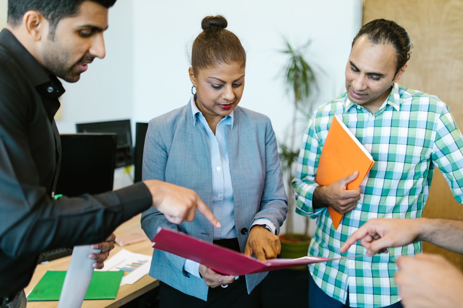 Indian business team discussion for Campaign Ideas article