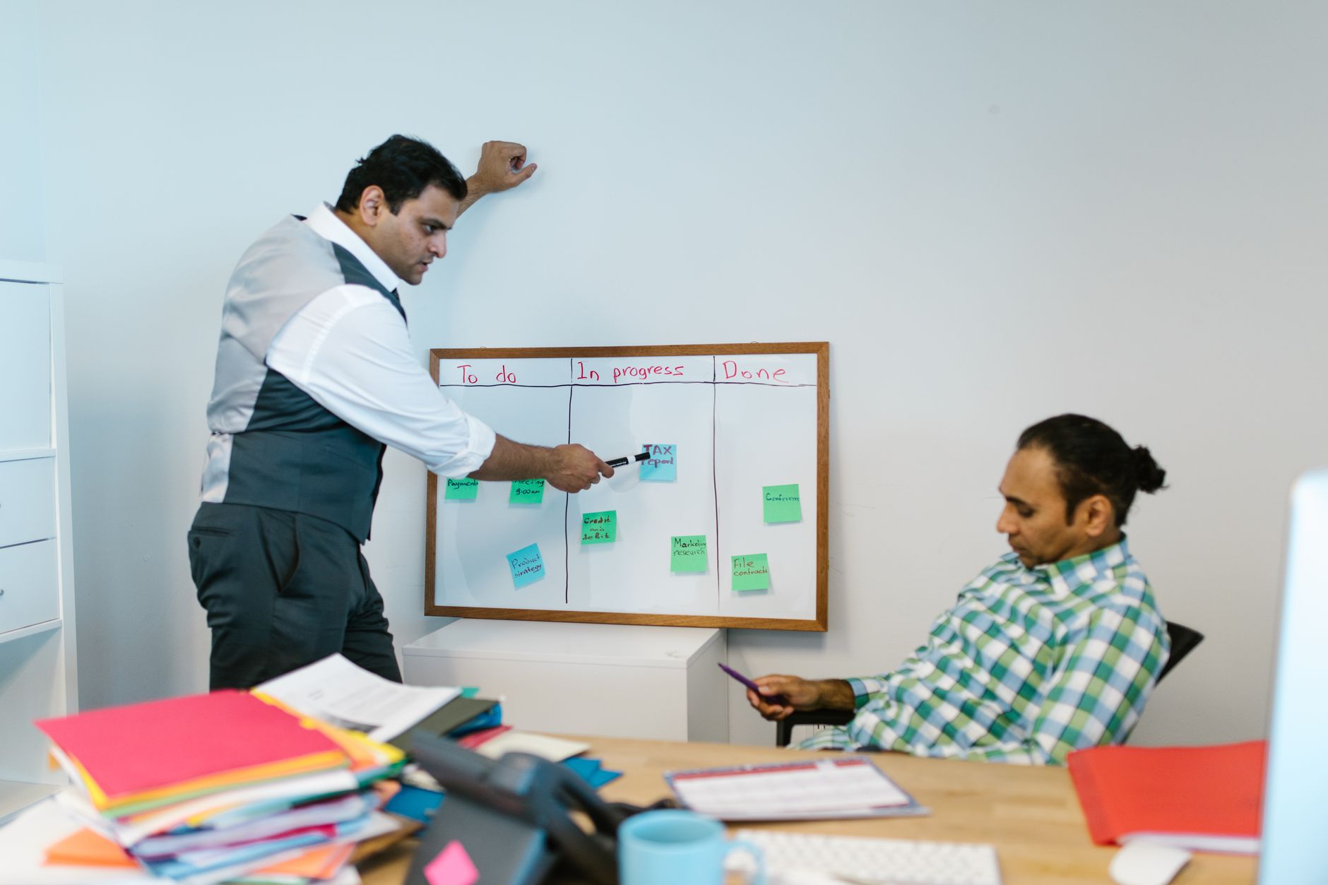 Indian business team discussion for Campaign Ideas article