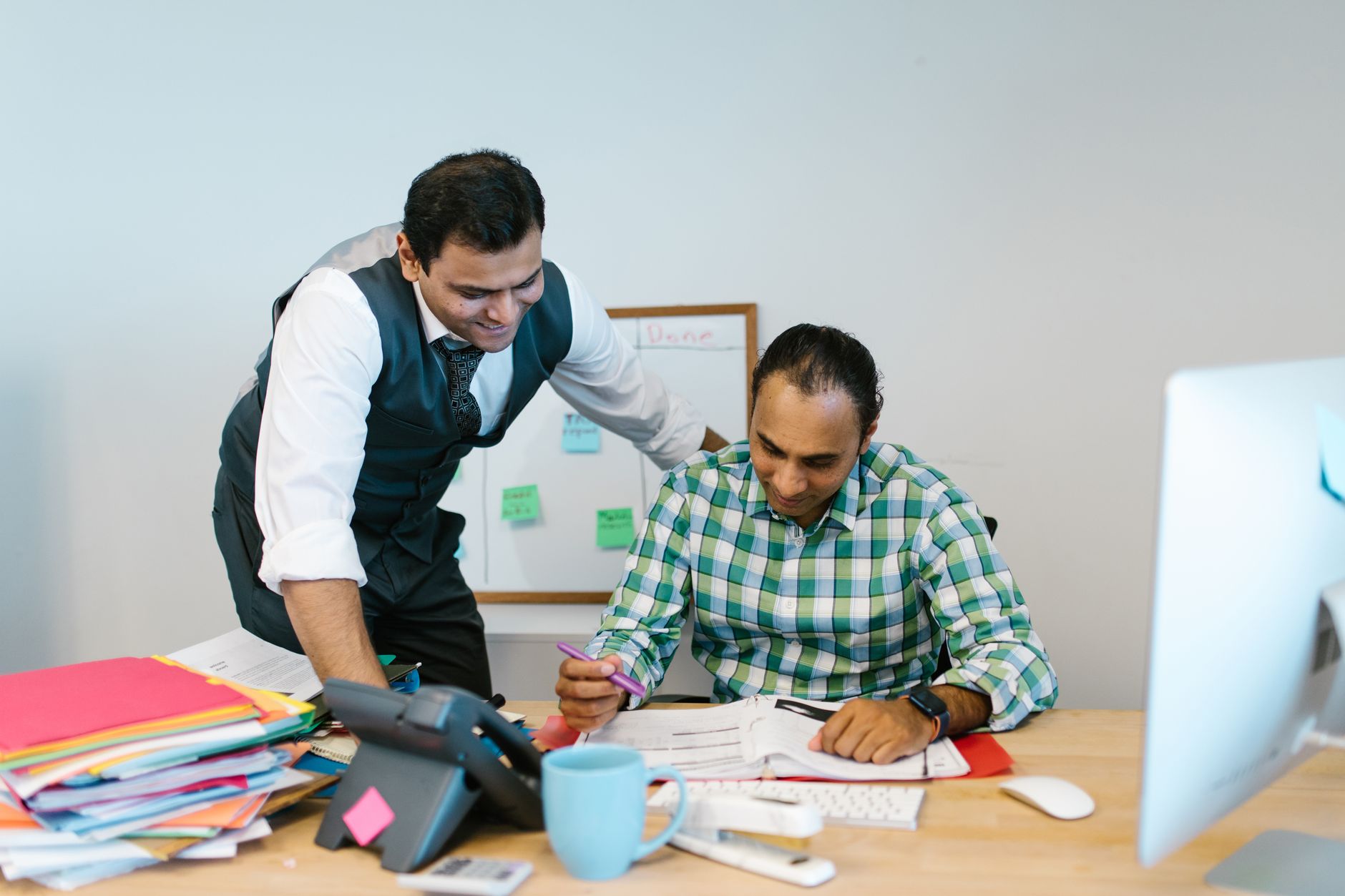 Indian business team discussion for Industry Rewards article